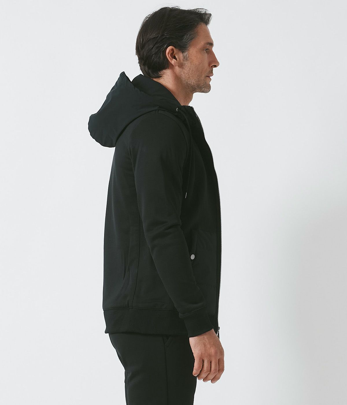 GROSSRICH COMBINATION HOODIE | junhashimoto（ジュンハシモト 
