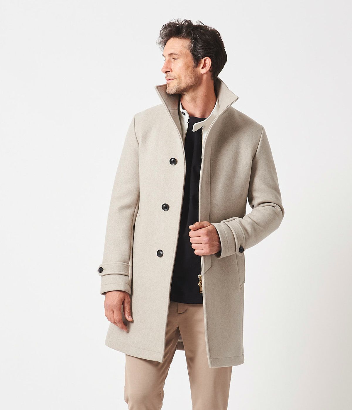STAND COLLAR COAT | junhashimoto（ジュンハシモト）Official webshop 