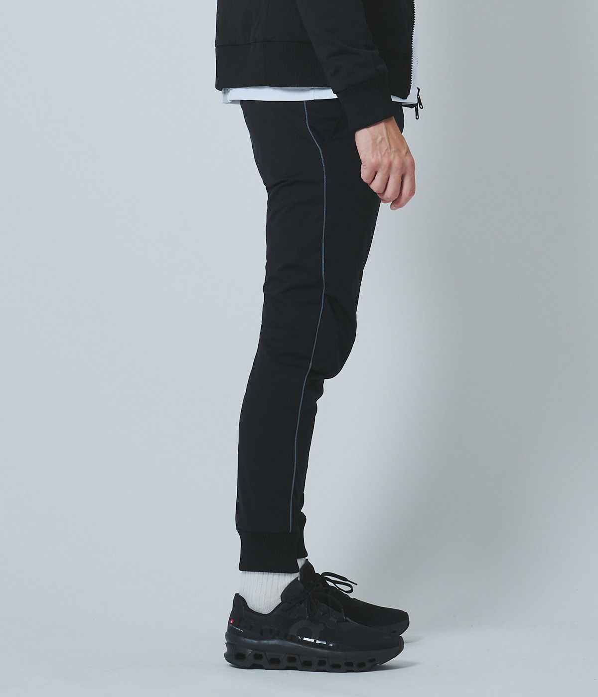パンツ juemi W/H Track Pants Puma x Jahnkoy Track Pants Stretch Waist Black Mens Joggers