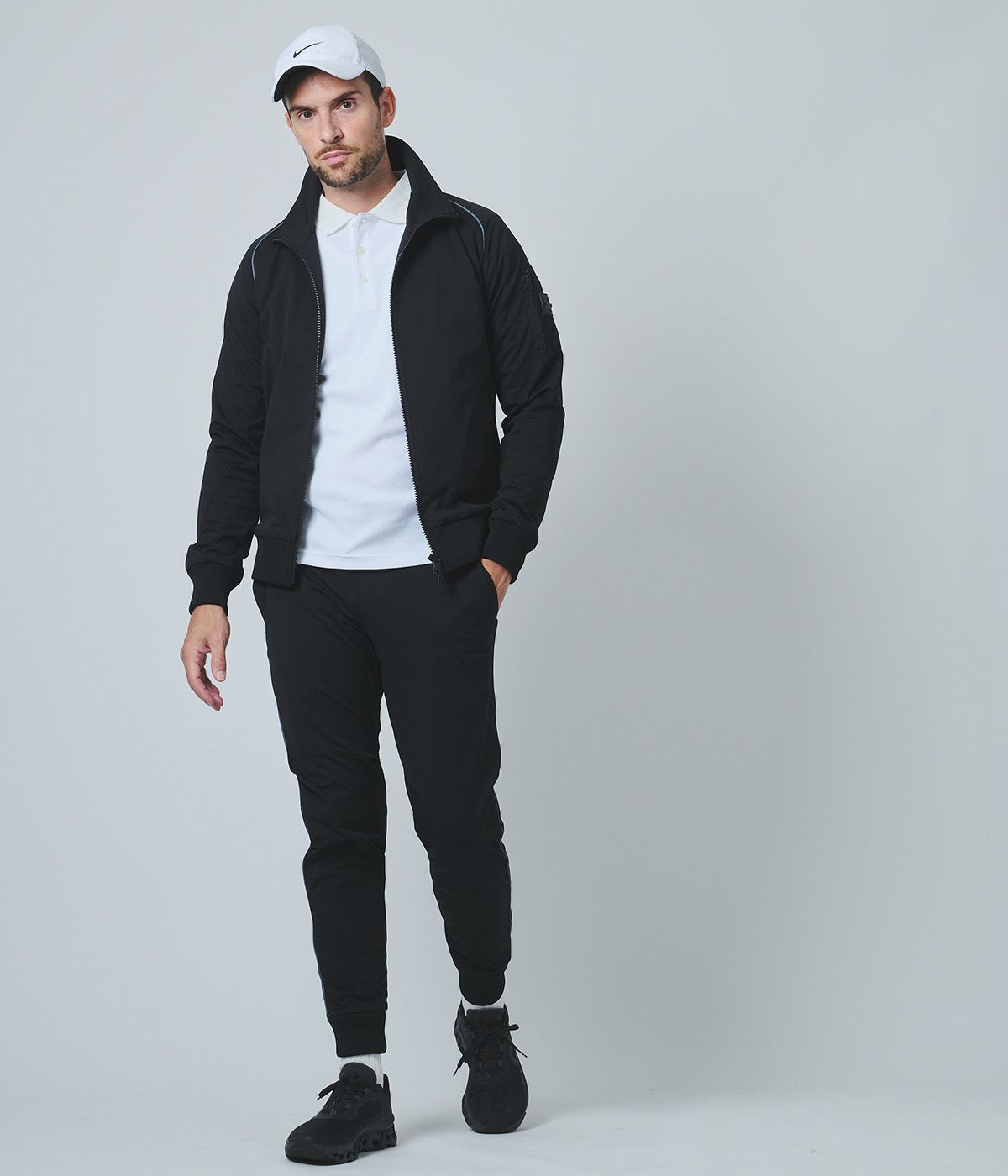 JH+ ADD SLIM TRACK PANTS | junhashimoto（ジュンハシモト
