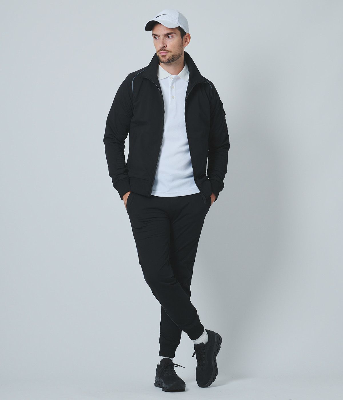 JH+ ADD SLIM TRACK PANTS | junhashimoto（ジュンハシモト