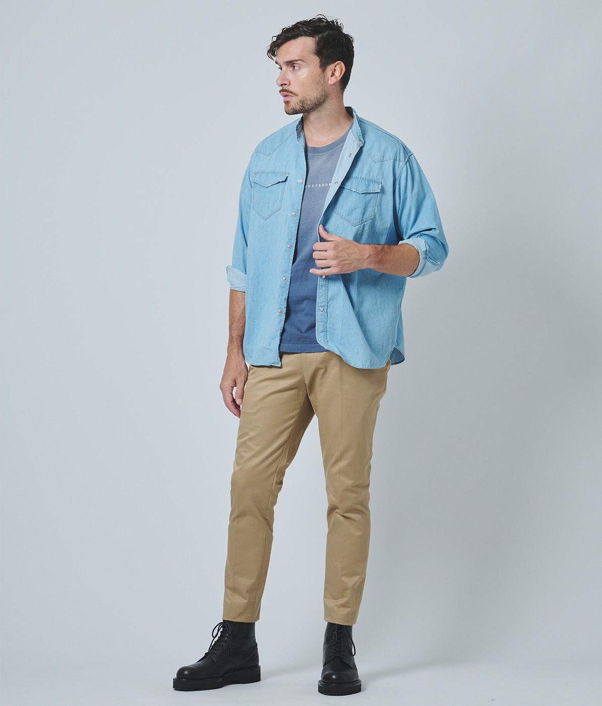 ジュンハシモト/未使用近 22AW モンスターストレッチ スリム カーキ(5) MONST CHINO | junhashimoto（ジュンハシモト）Official webshop
