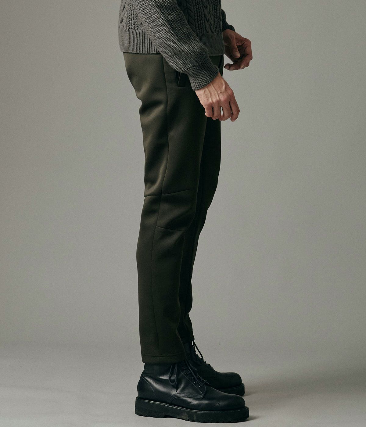 【新品未使用】B.T.S.J. ストレートパンツ S 黒/緑（おまけ付） YG 福袋 2024 メンズ ボクサーパンツ 前とじ 同色3枚セット 綿混