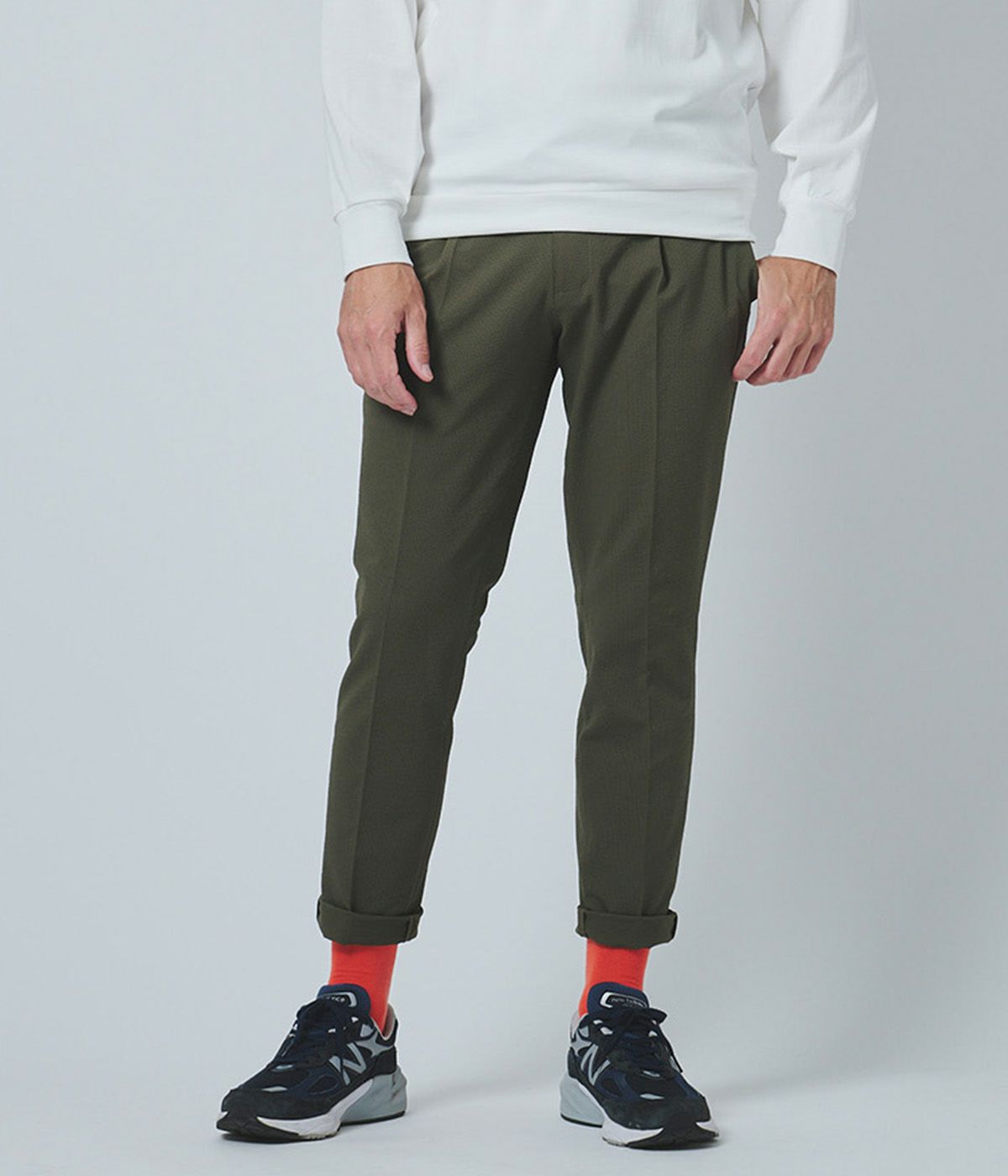 ONE TUCK EASY PANTS | junhashimoto（ジュンハシモト）Official