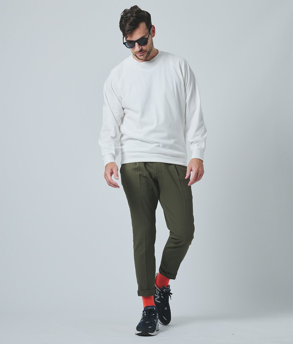 パンツ L ONE TUCK EASY PANTS | junhashimoto（ジュンハシモト）Official