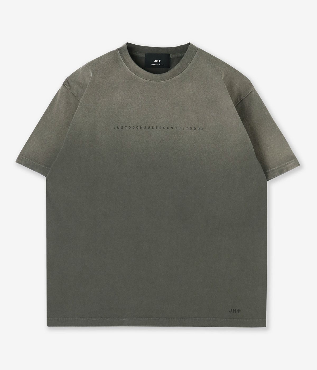 T-BOXT-SLITS-R8 T-shirt with patch detail｜グレー｜メンズ