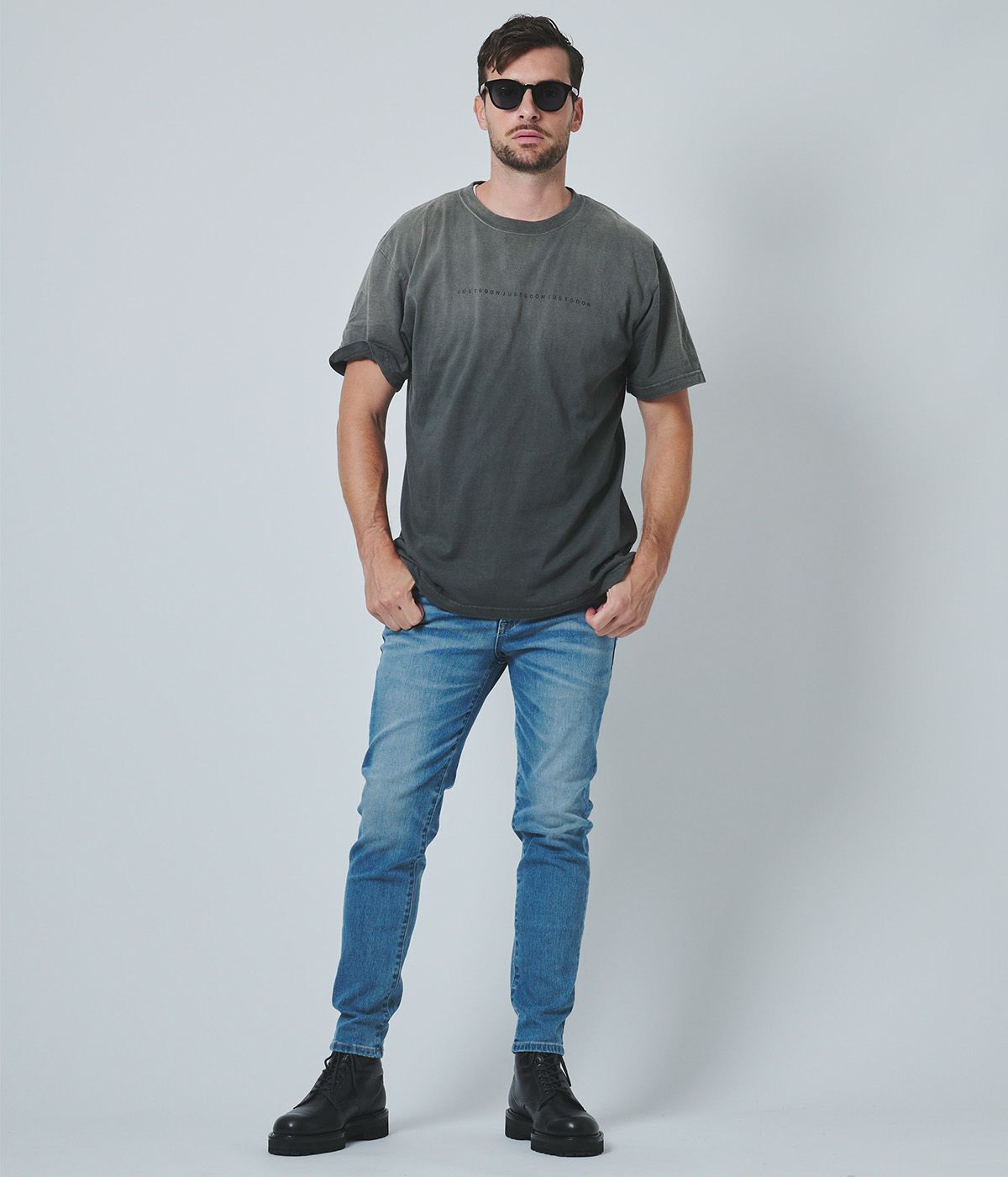 【2025年最新】大人気ブランドの人気アイテム  JH+ VINTAGE junhashimoto（ジュンハシモト | TEE FADE パンツ