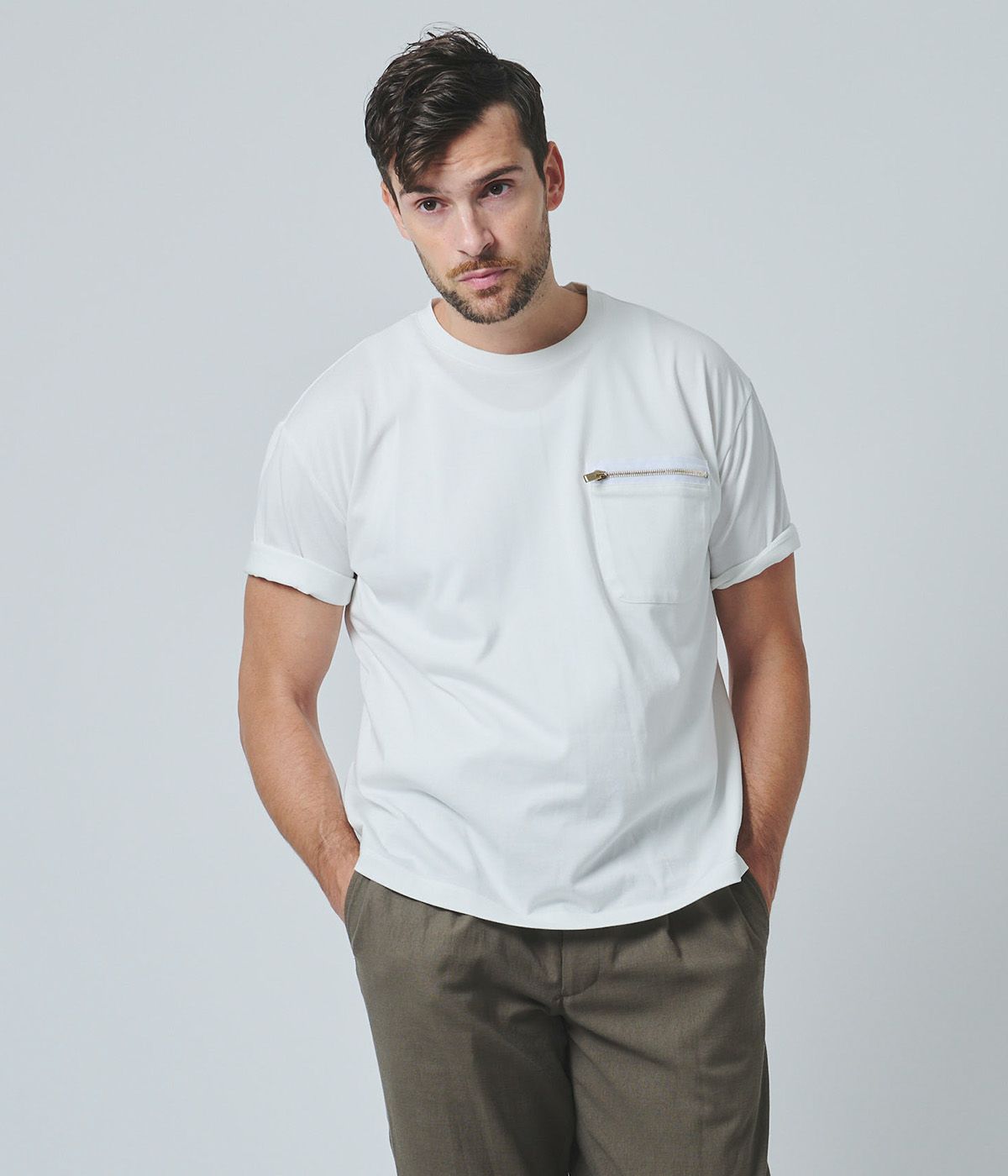 国内発送■junhashimoto■ZIP POCKET TEE ZIP POCKET TEE | junhashimoto(ジュンハシモト)Official webshop