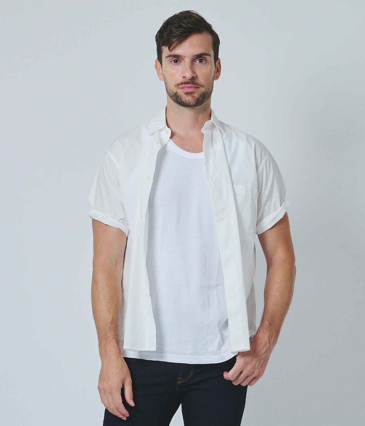 23AW junhashimoto OVER SIZE SHIRTS
