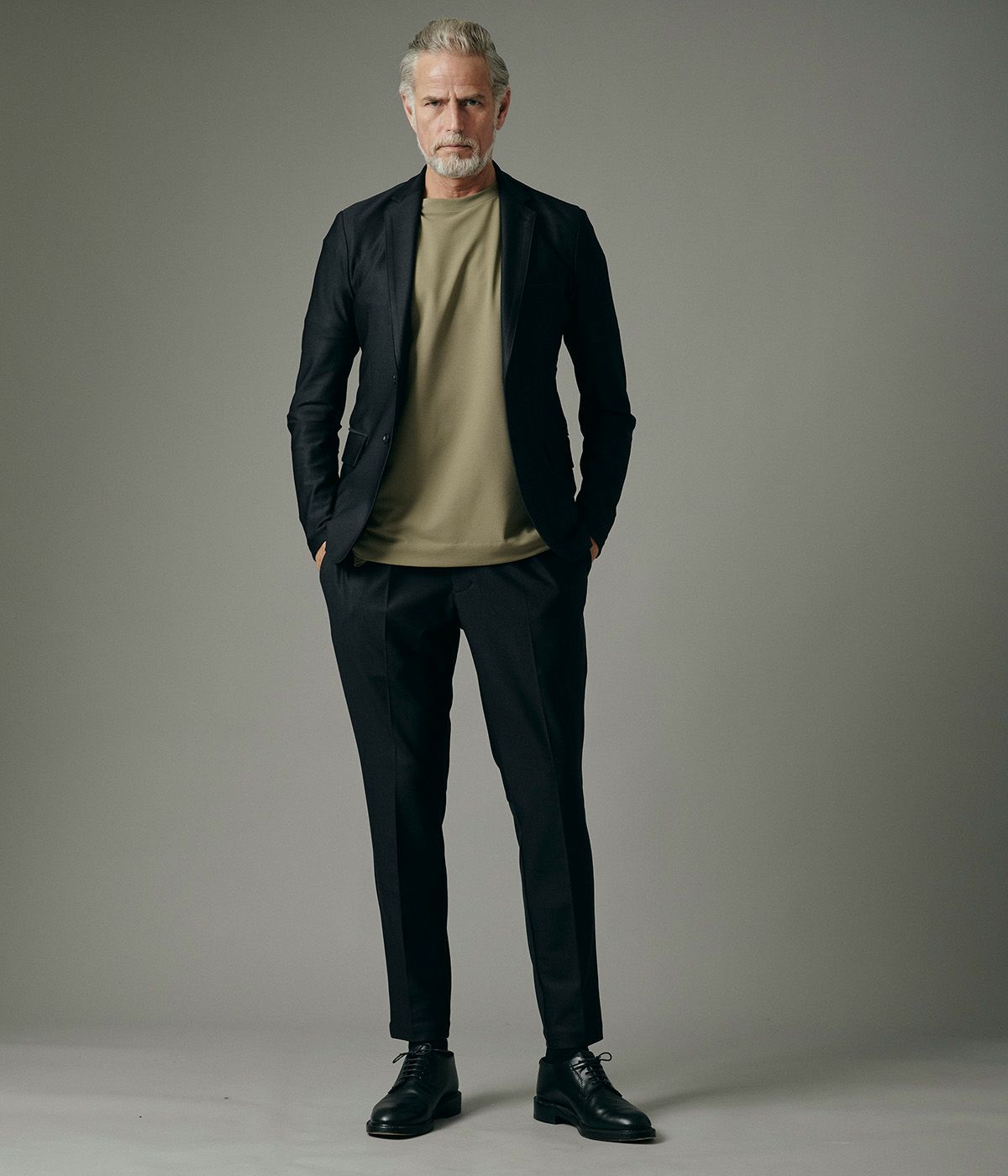 SLIM JERSEY PANTS-USO TWILL- | junhashimoto（ジュンハシモト