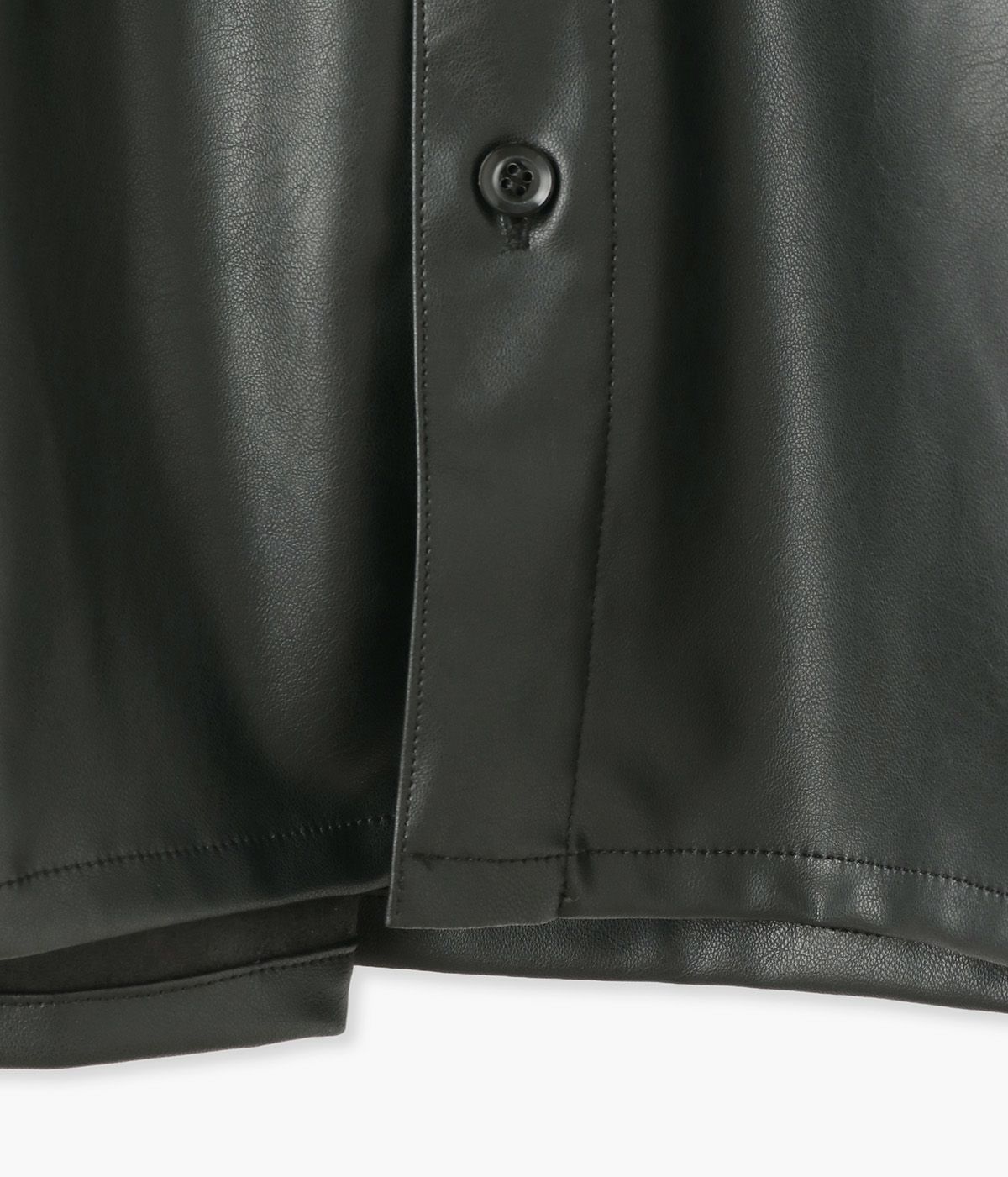 MEGA BIG LEATHER SHIRTS | junhashimoto（ジュンハシモト