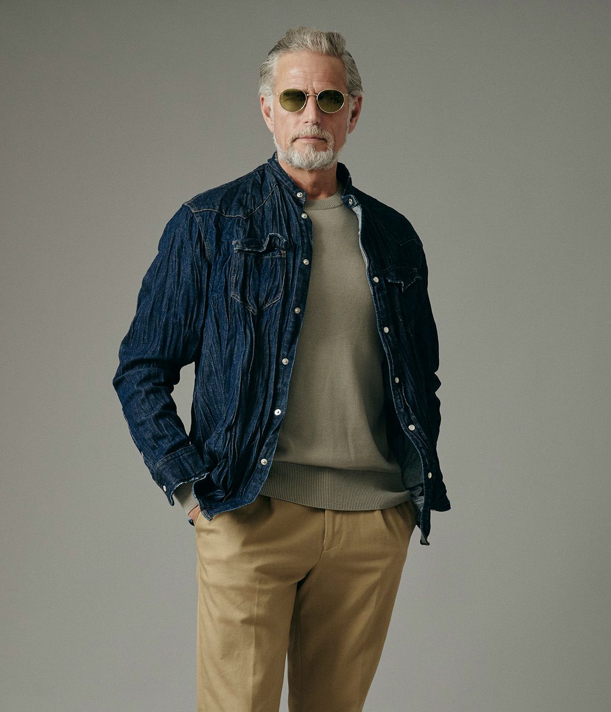 ジュンハシモト 2025SS BANDCOLLAR SHIRT シャツ 5 Junhashimoto 2025Ss Bandcollar Shirt Long Sleeve Band Collar