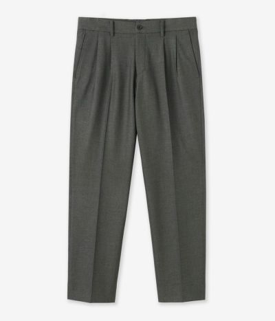 【極美品】ジュンハシモト　スラックス　CENTER CREASE XVI　3　L Structured Gusset Shoulder Jacket – La Garçonne