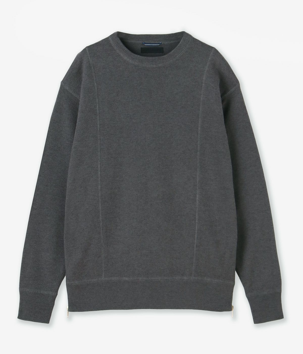 トップス junhashimoto JH+ LOOSE FIT CREW W ZIP CREW NECK KNIT | junhashimoto（ジュンハシモト）Official webshop
