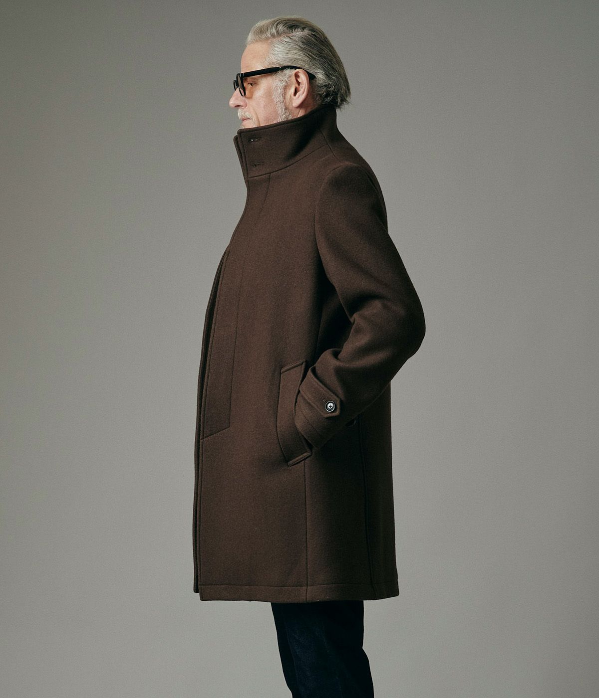 STAND COLLAR COAT | junhashimoto（ジュンハシモト）Official webshop