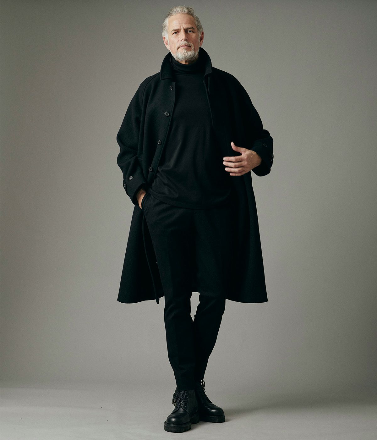 MELTONBALCOLLAR COAT | junhashimoto（ジュンハシモト）Official webshop