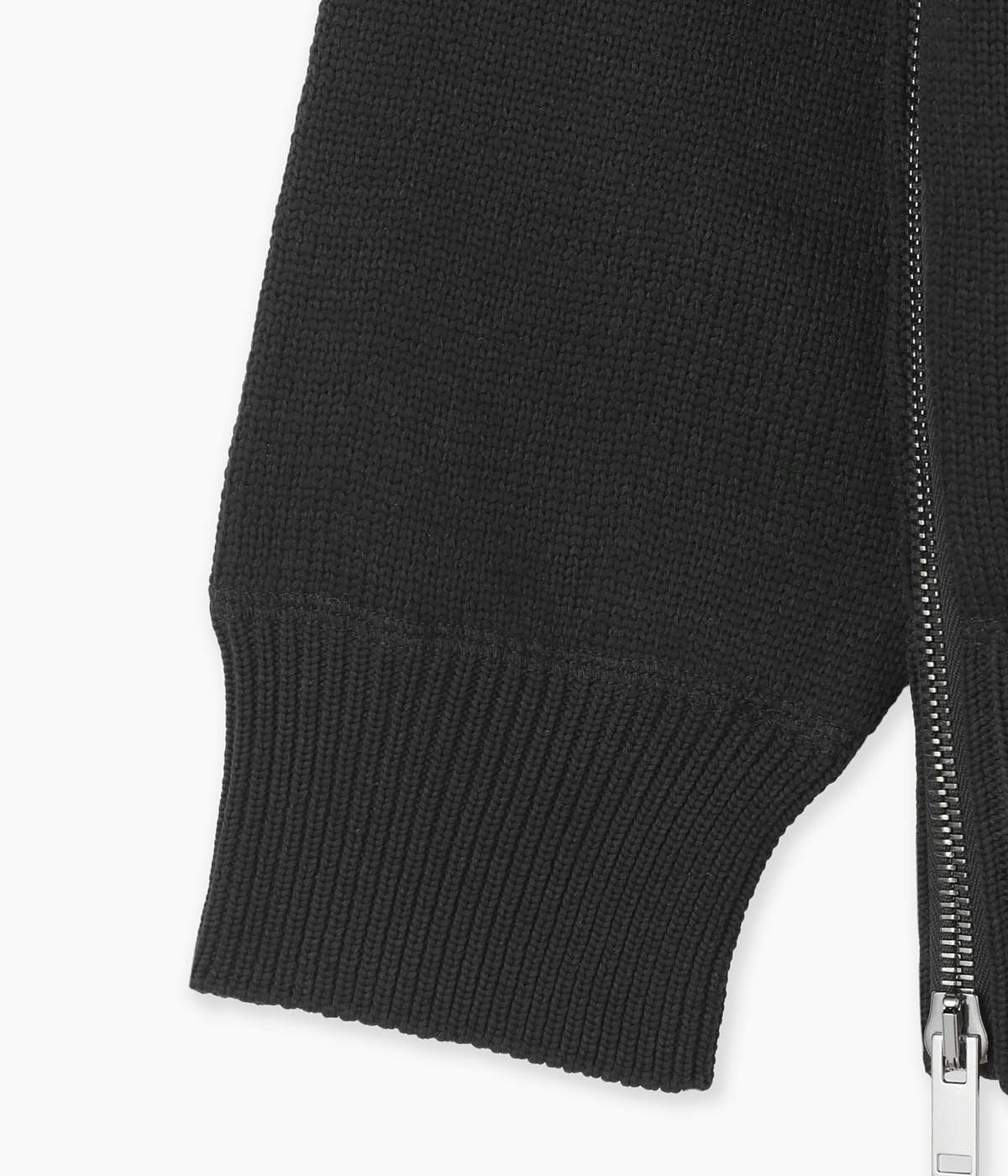ZIP SLIT KNIT L/S | junhashimoto（ジュンハシモト）Official webshop